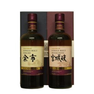 Nikka Set Yoichi & Miyagikyo Rum Wood Finish