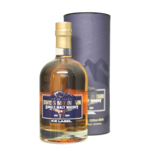 Swiss Mountain Single Malt Ice Label 10 y. o. cask strength